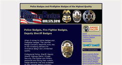 Desktop Screenshot of lawmanbadge.com